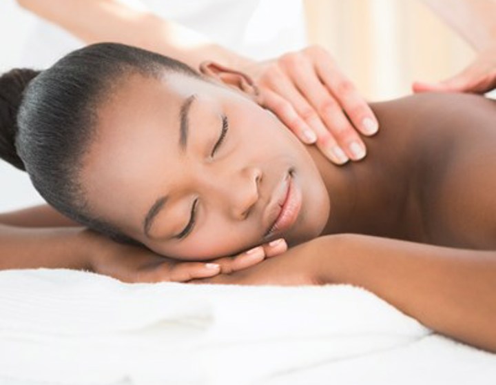 woman at spa