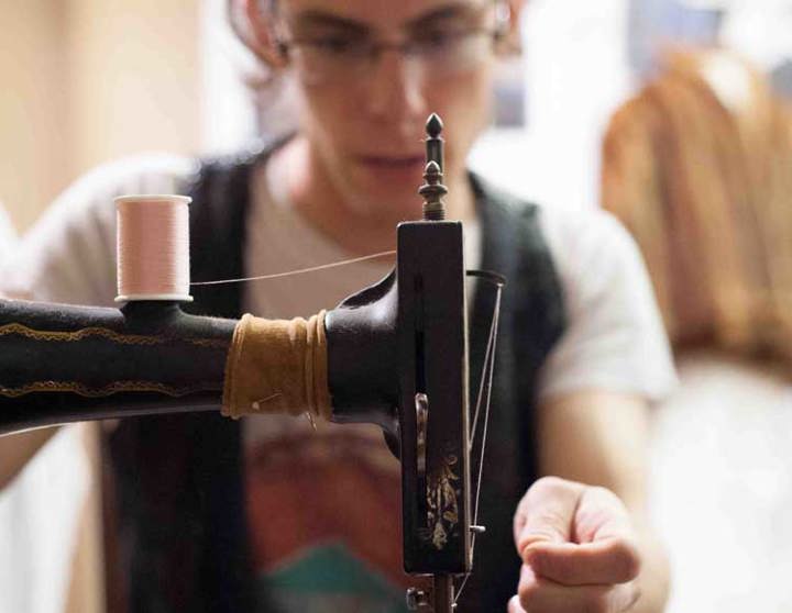 Timothy Westbrook artist sewing new project