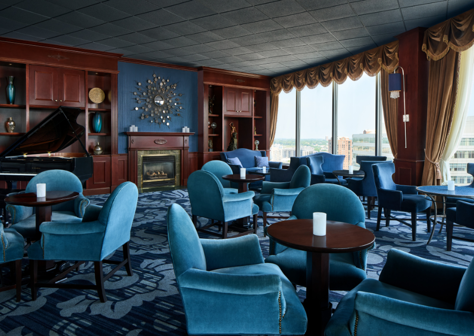 Blu Fireplace